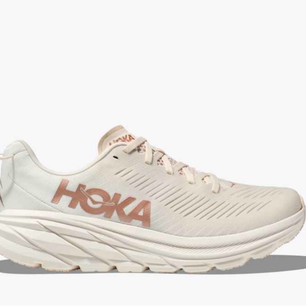 Hoka Women's Beige Athletic Shoes
